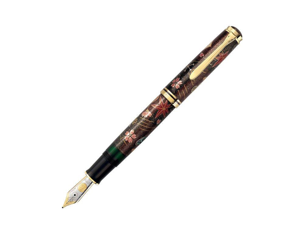 Pelikan Maki-e Four Seasons Lucky Charm Fountain Pen, Limited Ed, 829007