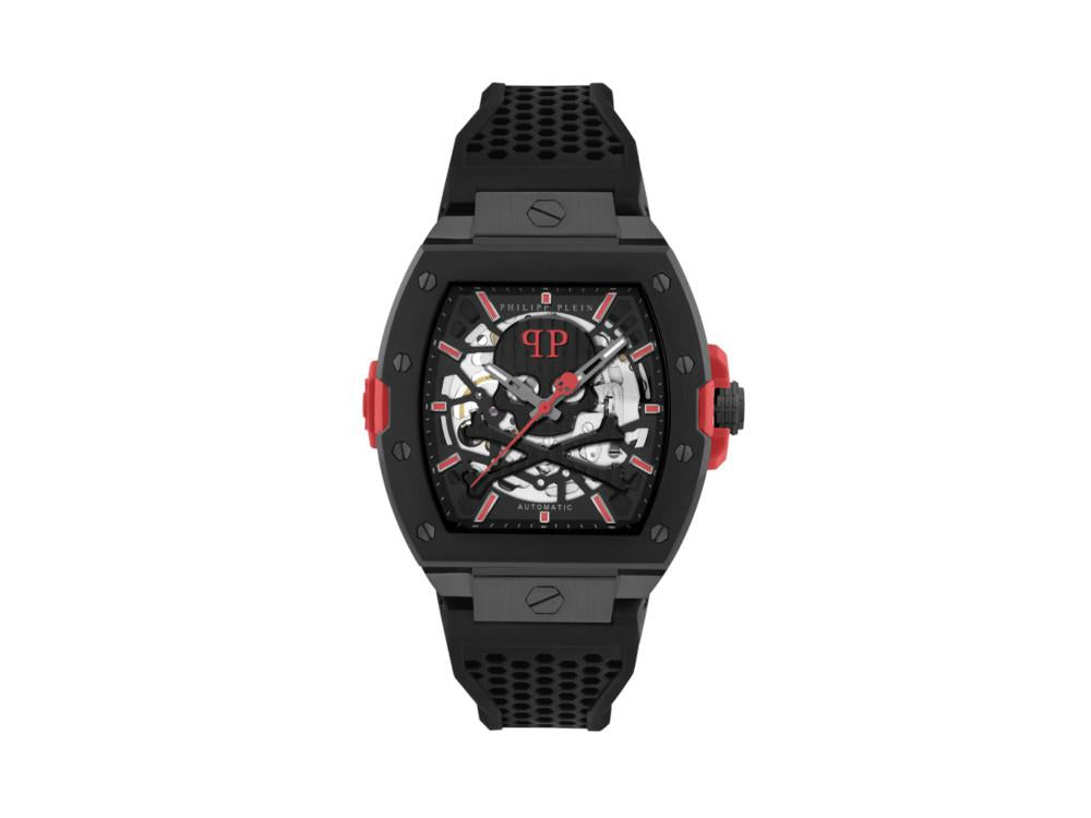 Philipp Plein The Skeleton 2.0 Automatic Watch, Black, 44 mm, PWJFA1626