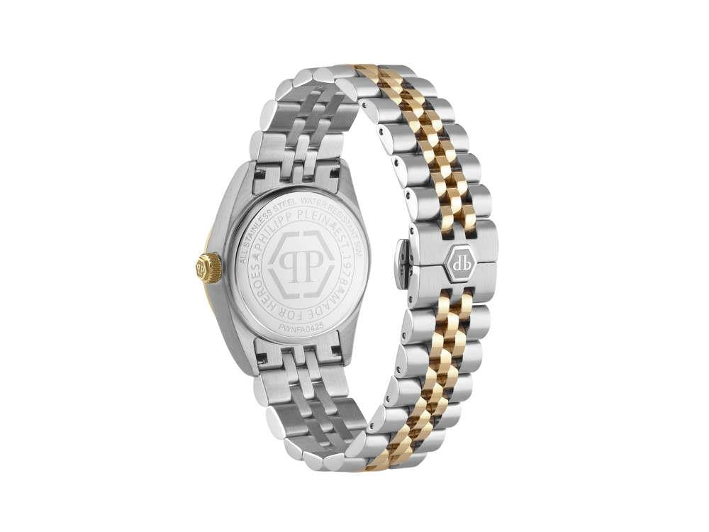 Philipp Plein Date Superlative Quartz Watch, Grey, 28 mm, PWNFA0425