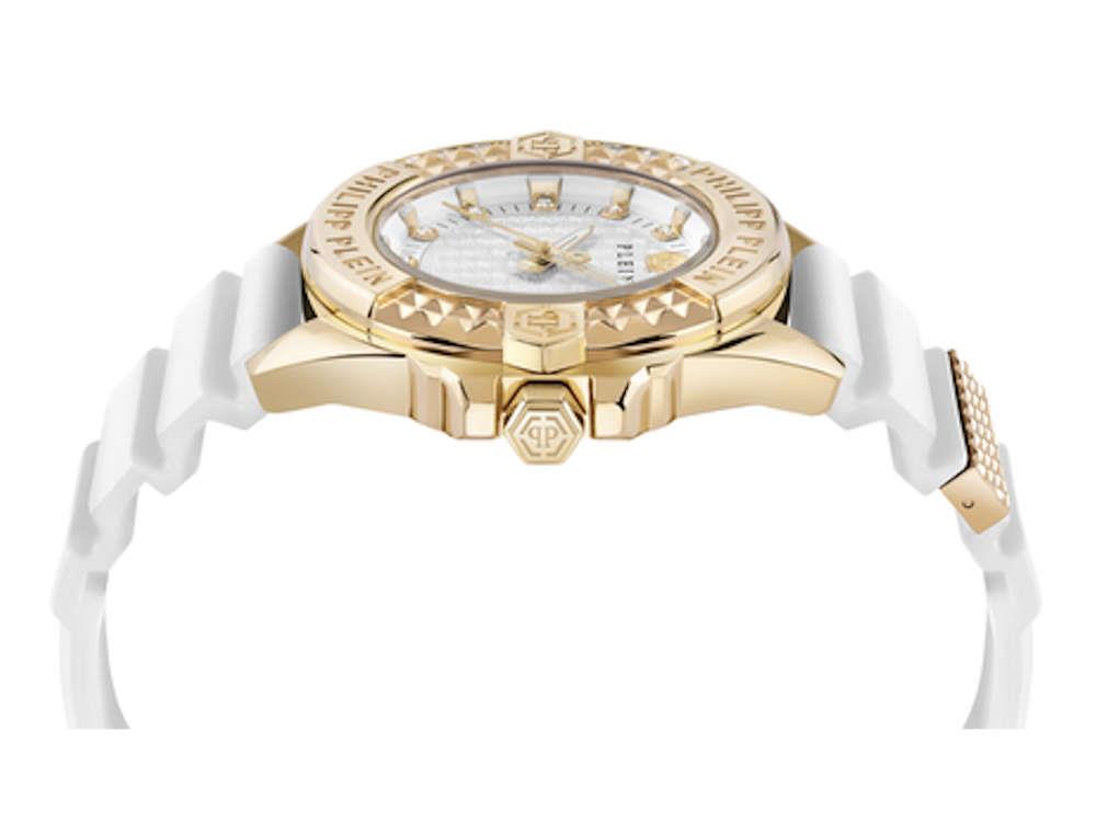 Philipp Plein Majesty Quartz Watch, White, 38 mm, PWOFA0125