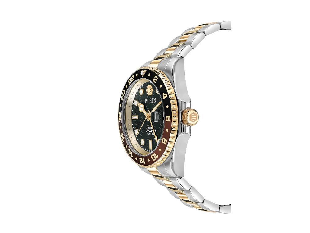 Philipp Plein GMT-I Challenger Quartz Watch, Black, 44 mm, PWYBA0323