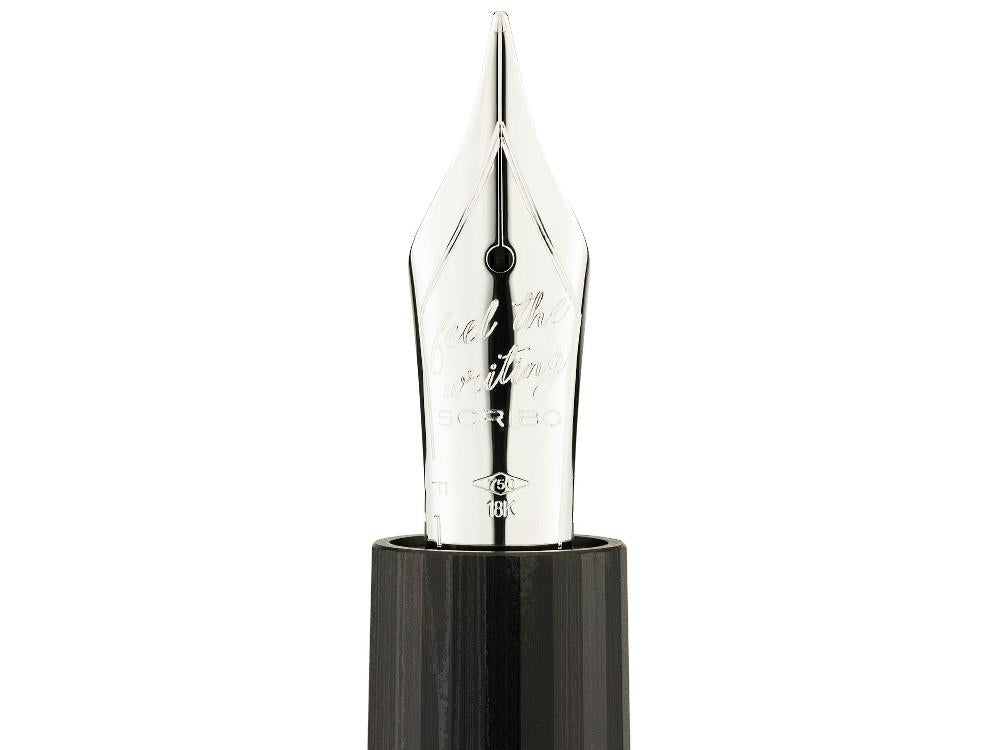 Scribo Flow Dimensione Fountain Pen 18K, Limited Edition, FLOFP04PL1803