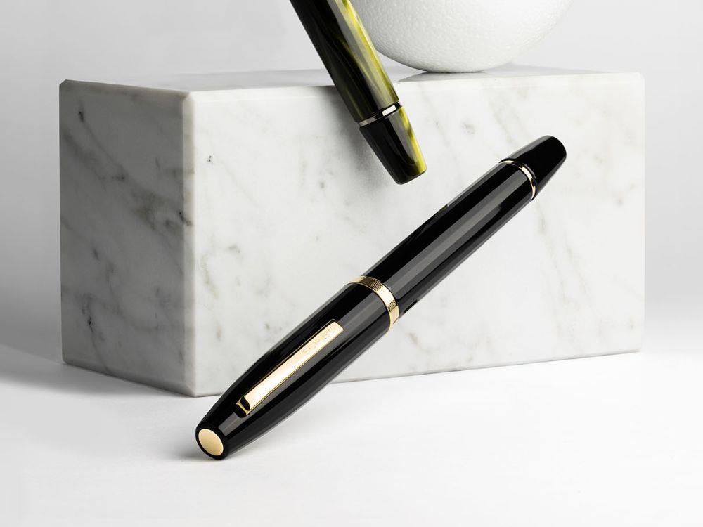 Scribo Flow Origine 14K Fountain Pen, Limited Edition, FLOFP06YG1403