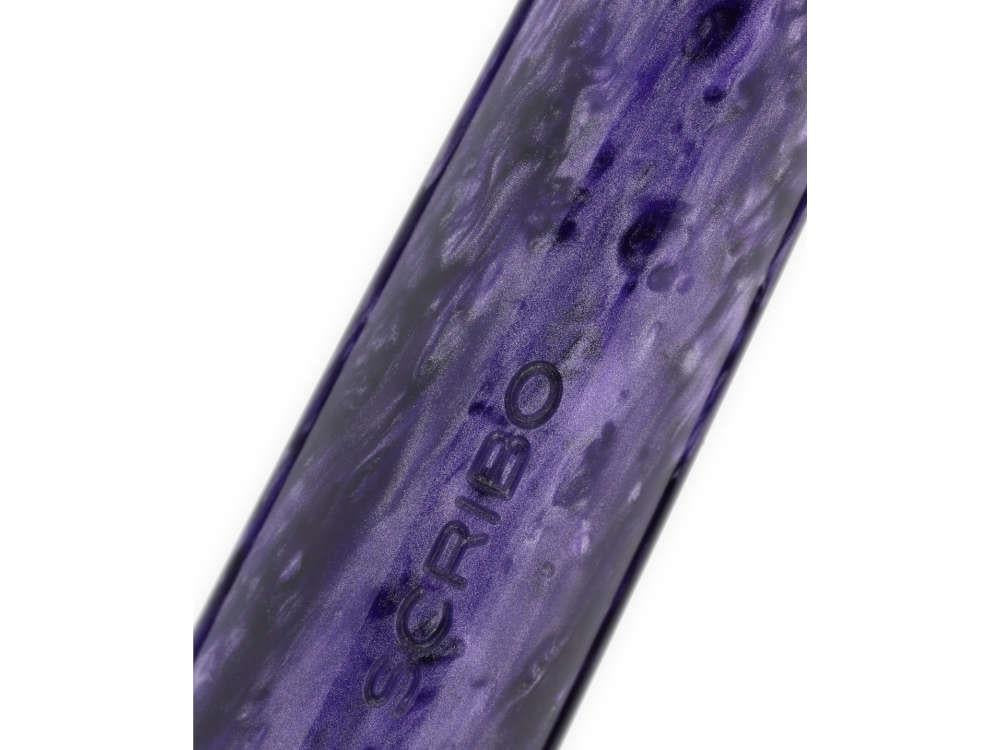 Scribo Piuma Ametista Fountain Pen, 18K, Limited Edition, PIUFP14YG1803