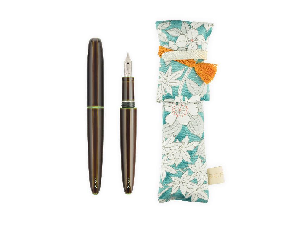 Scribo Piuma Hane Toruko Fountain Pen, Limited Edition, PIUFP27RT1803