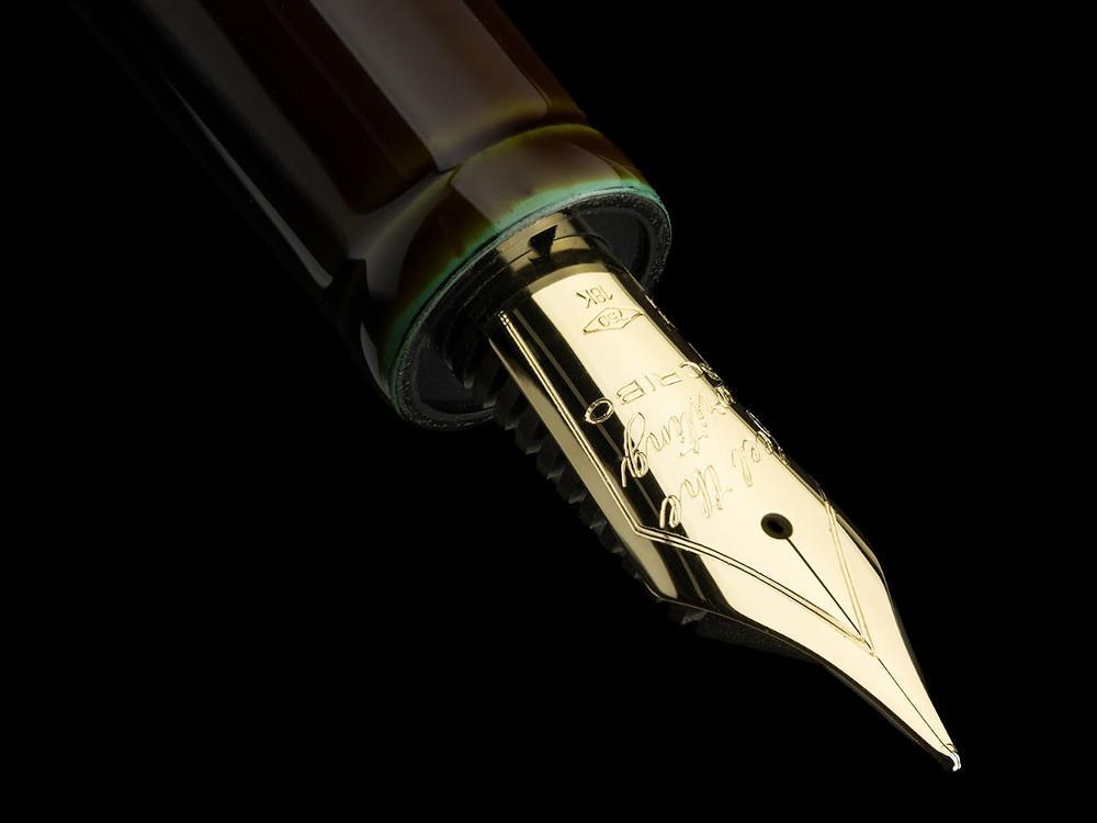 Scribo Piuma Hane Tokuro Fountain Pen, Limited Edition, PIUFP27YG1803