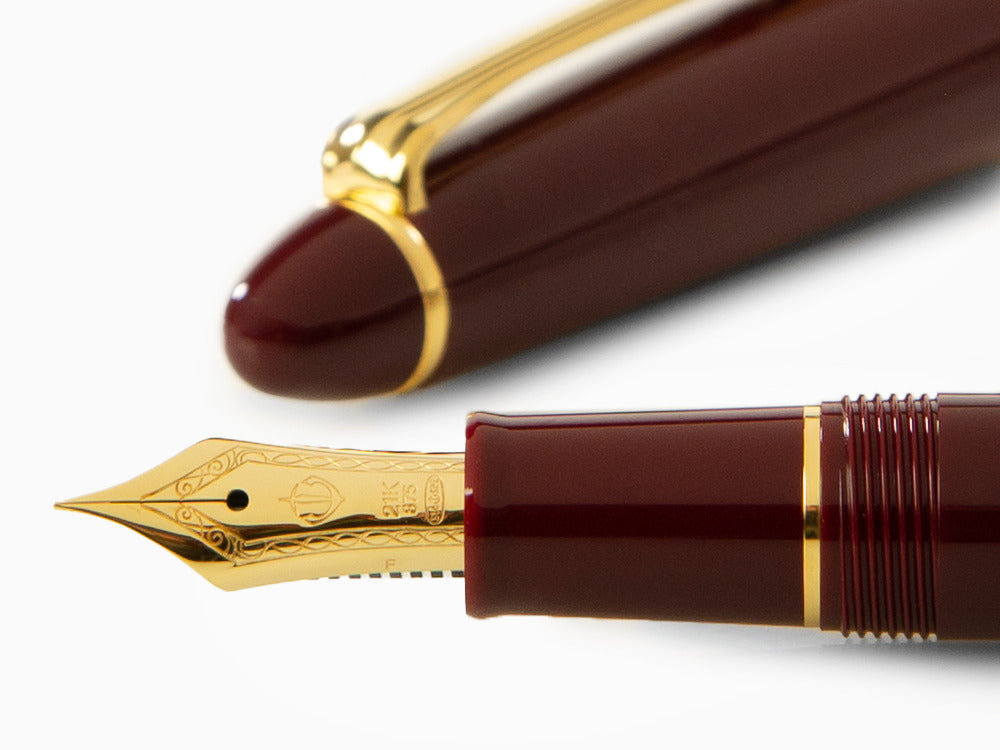 Sailor 1911 Standard Series Fountain Pen, Maroon, Gold trim, 11-1521-432
