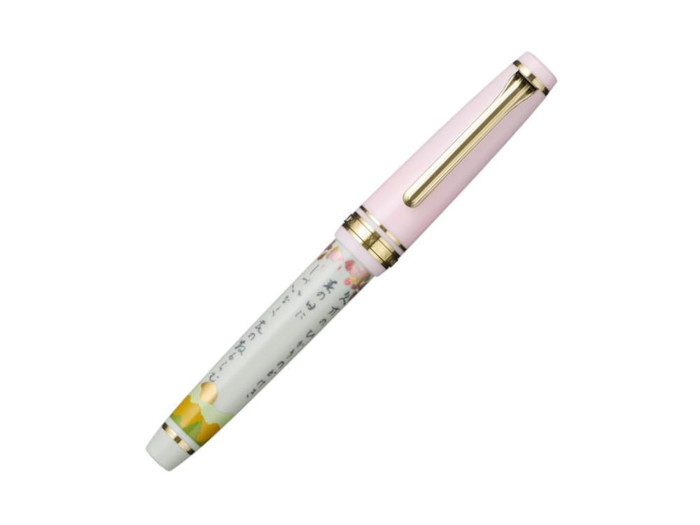 Sailor PG Seasonal Waka Poetry Spring Fountain Pen, 11-8985-460