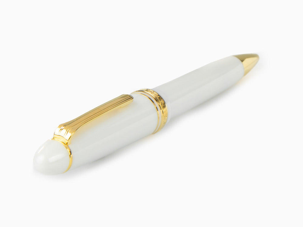 Sailor 1911 Large Series Ballpoint pen, White, Gold Trim, 16-1009-610