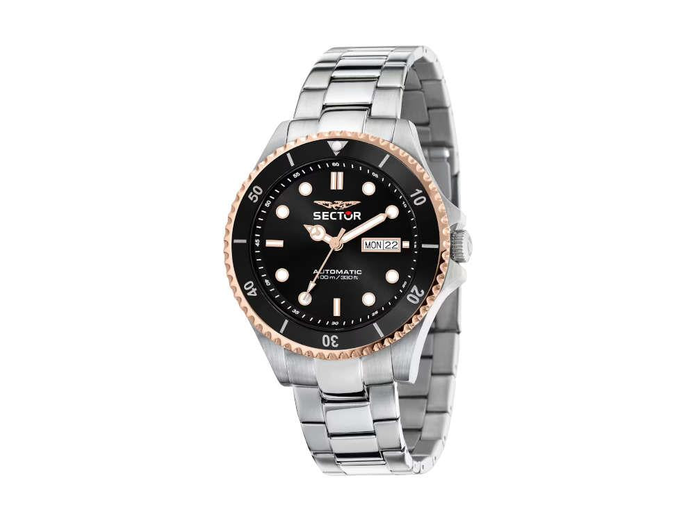 Sector No Limits 230 Automatic Watch, Black, 43 mm, R3223161009