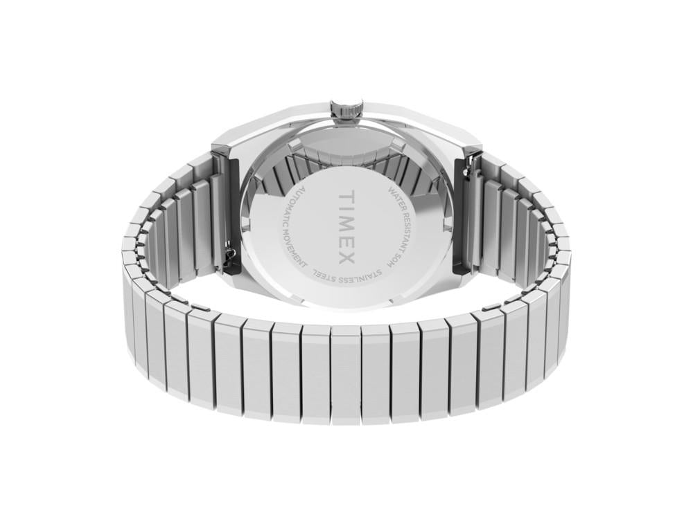 Timex E Line Automatic Watch, Turquoise, 34 mm, TW2Y07300