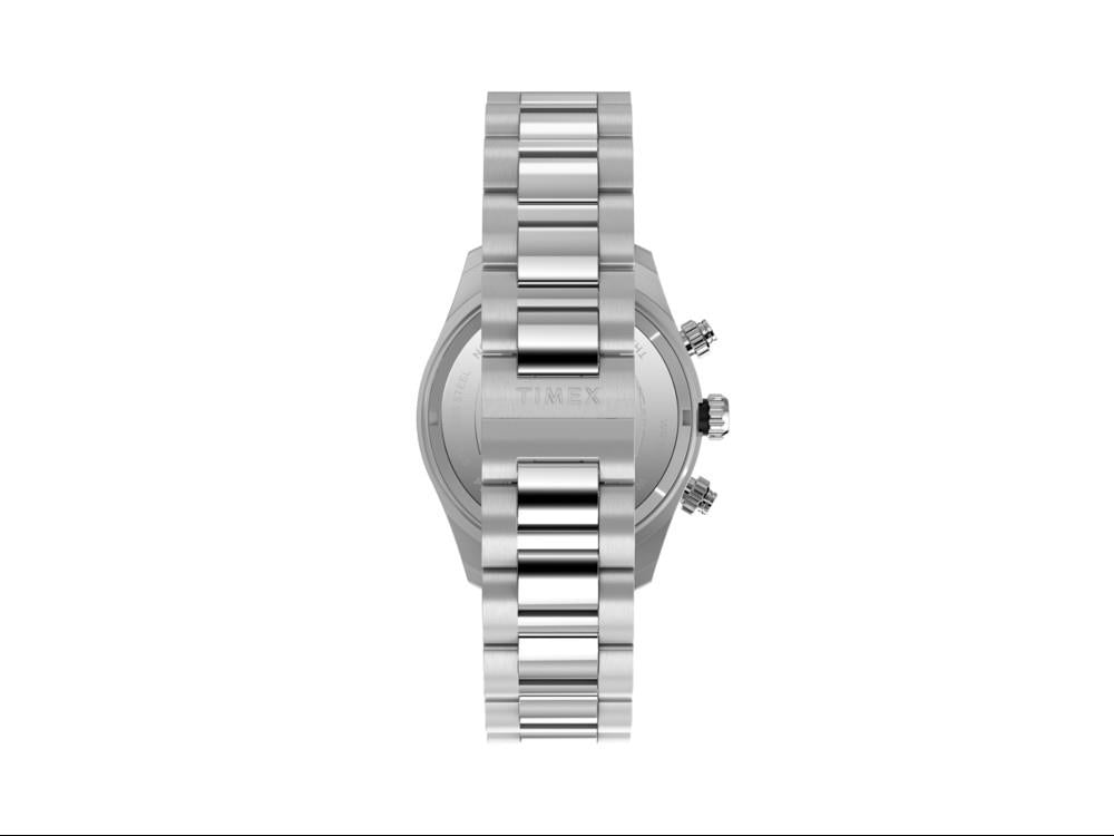 Timex The Waterbury Quartz Watch, Silver, 39 mm, Chronograph, TW2Y19200
