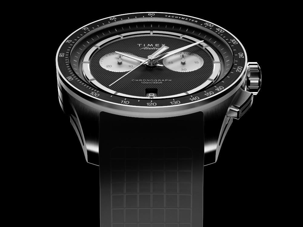 Timex Atelier Chronograph Quartz M1q Watch, Black, 40 mm, TW6A07000