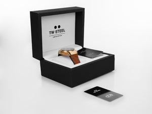 TW Steel Ace Genesis Quartz Watch, Brown, 44 mm, Limited Edition, ACE132