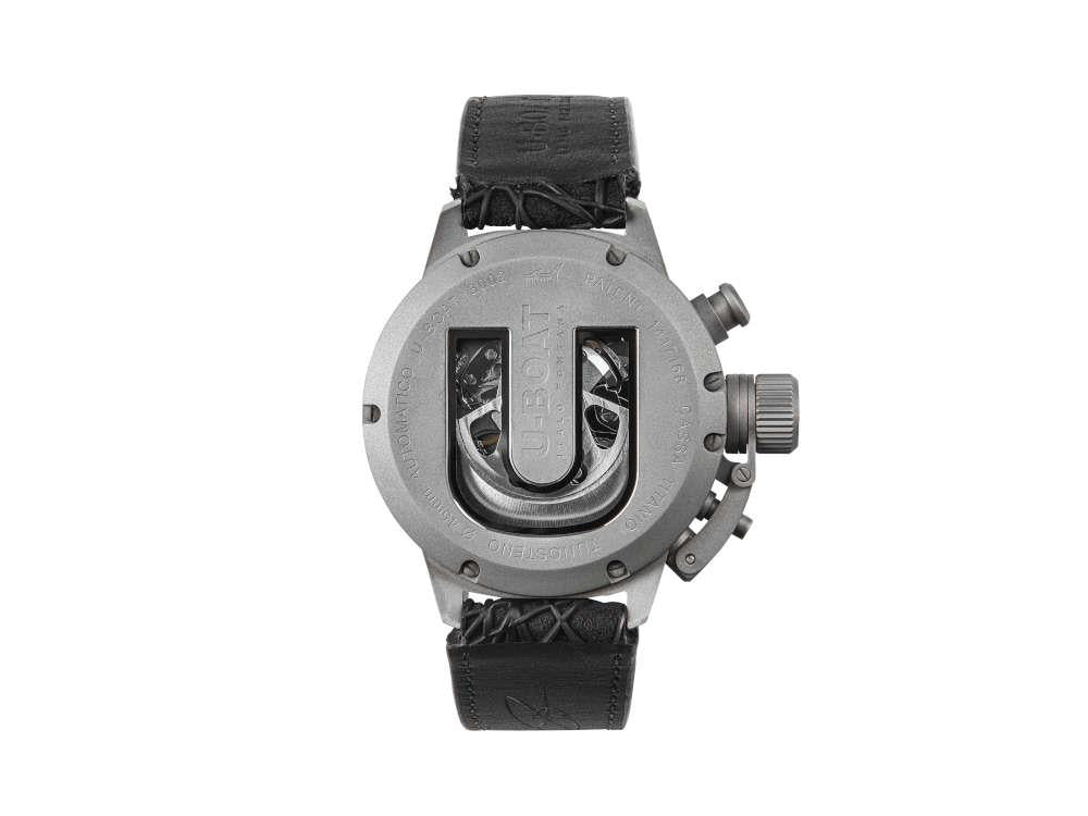 U-Boat Classico Automatic Watch, Titanium, Grey, 45 mm, Limited Edition, 3002
