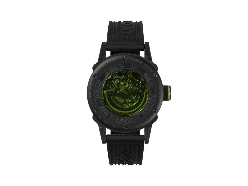 U-Boat U-65 Automatic Watch, Stainless Steel 316L, PVD, 44 mm, Green, 3347
