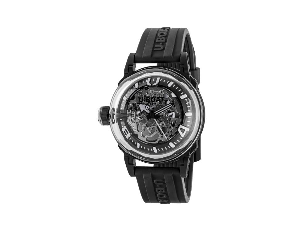 U-Boat U-65 Automatic Watch, Stainless Steel 316L, PVD, 44 mm, White, 3349