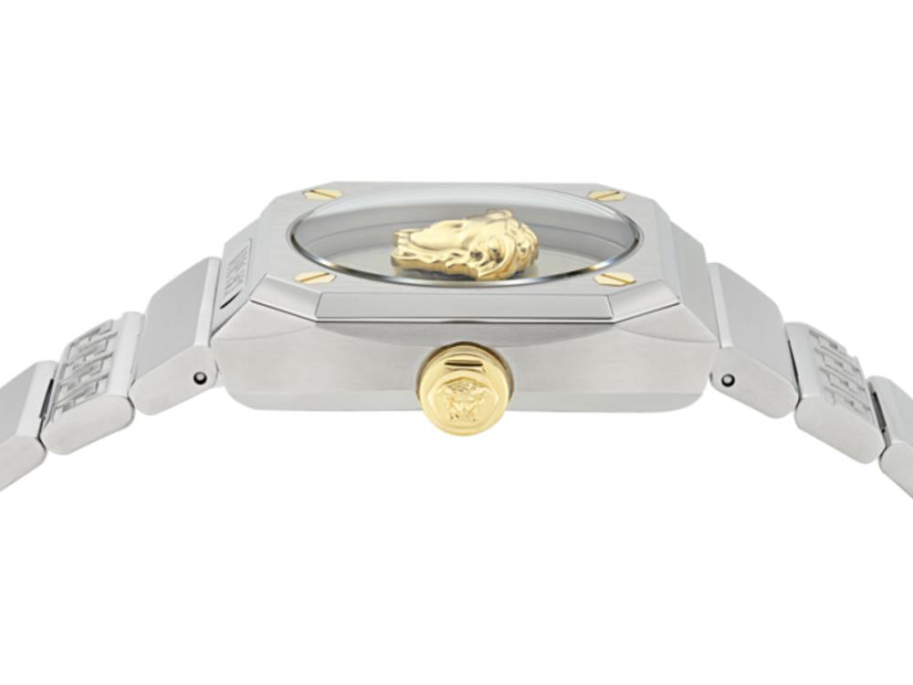 Versace Antares Quartz Watch, Silver, 35 x 37 mm, Sapphire Crystal, VE0R00325