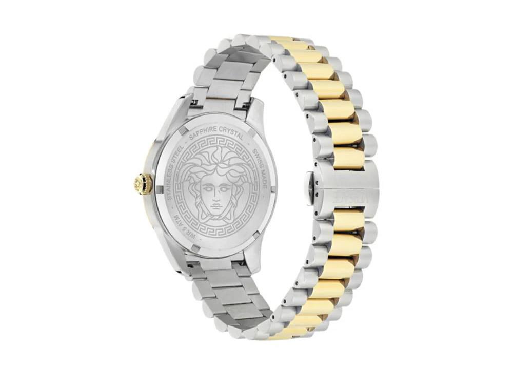 Versace Apodis Quartz Watch, Silver, 41 mm, VE0U00325