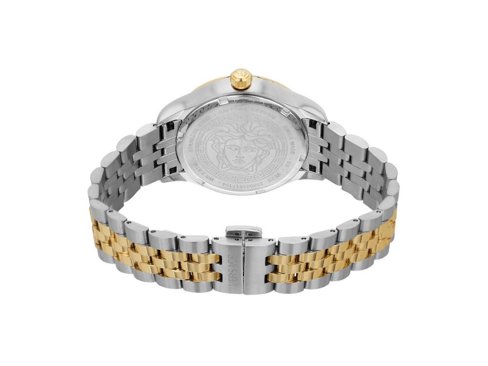 Versace Hellenyium Lady Quartz Watch, Pearl, 35 mm, VE2S01225