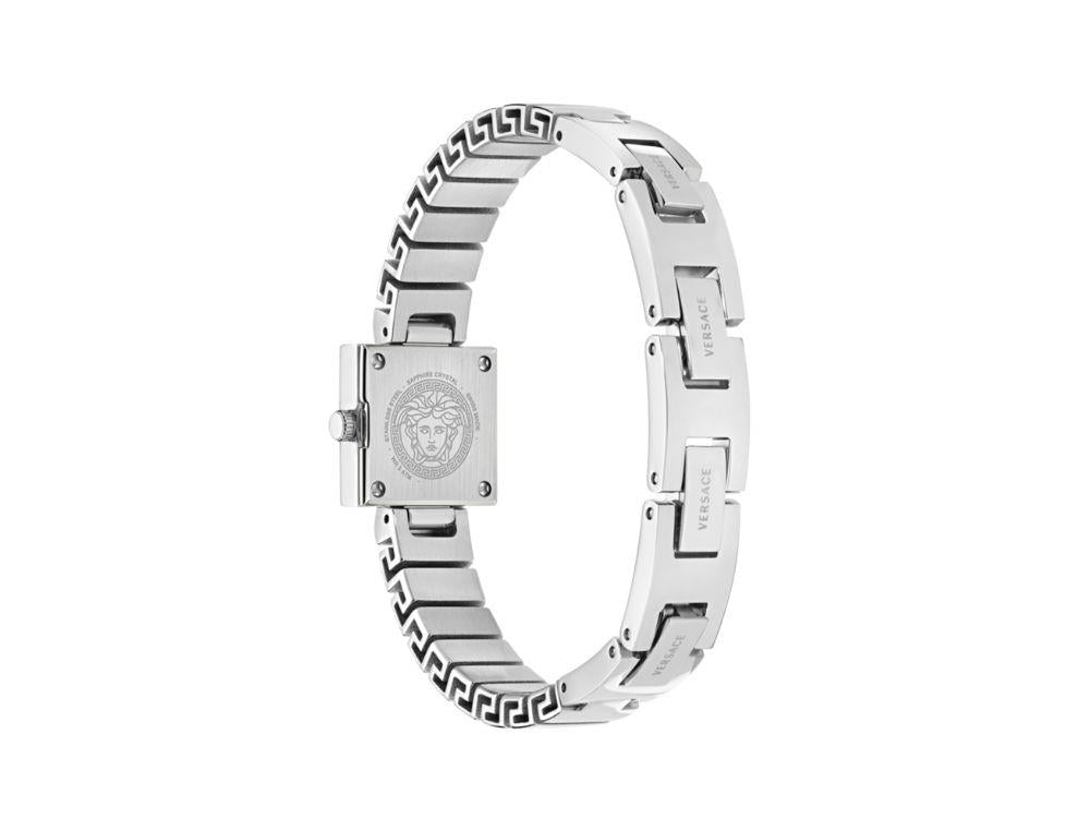 Versace V_Square Quartz Watch, Black, Sapphire Crystal, VEY900226