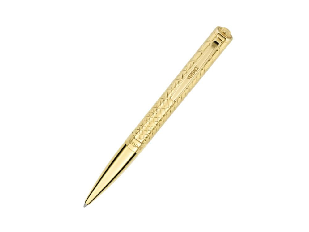 Versace Reve Ballpoint pen, Steel, Golden, VRSC00324