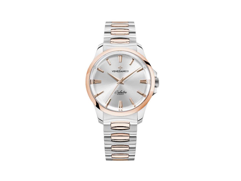 Venezianico Redentore Automatic Watch, 36 mm, Silver, 1121506C