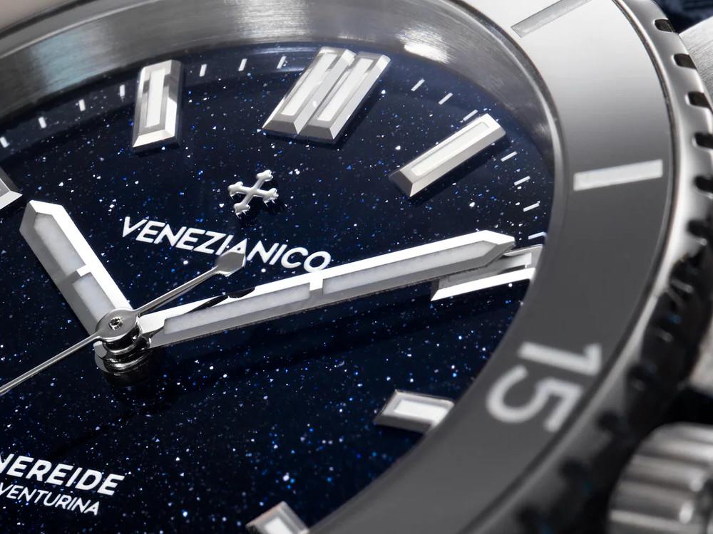 Venezianico Nereide Avventurina Automatic Watch 39 mm, Blue, 3121551