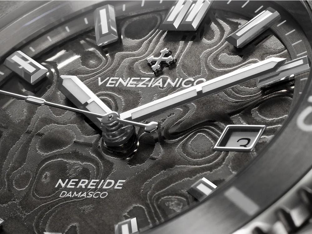 Venezianico Nereide Damasco Automatic Watch, 42 mm, Grey, 4521565