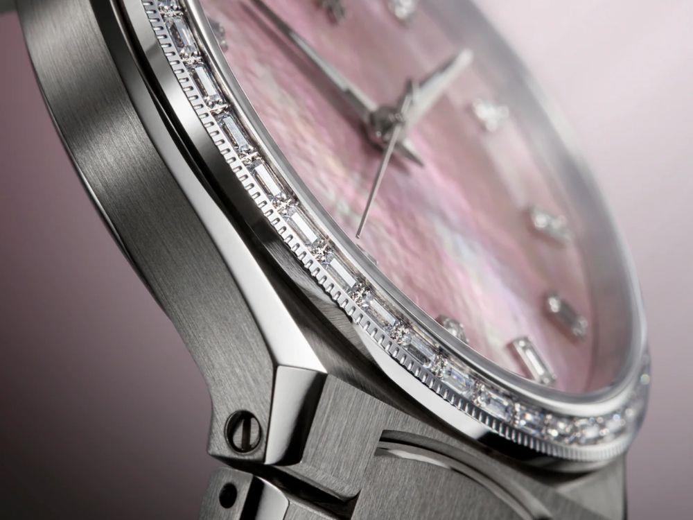 Venezianico Arsenale Moissanite Automatic Watch, 37 mm, Pink, 6121513C