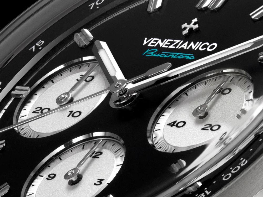 Venezianico Bucintoro Automatic Watch, 42 mm, Black, 8221511