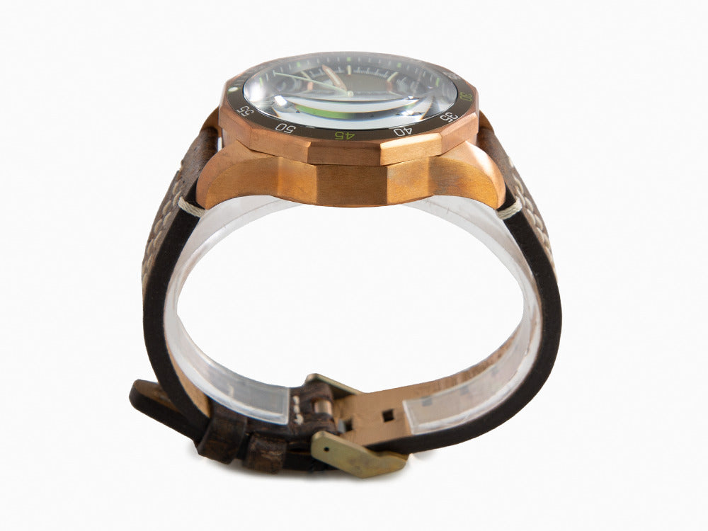 Vostok Europe Rocket N-1 Automatic Watch, Bronze, Green, 46mm, NE57-225O565