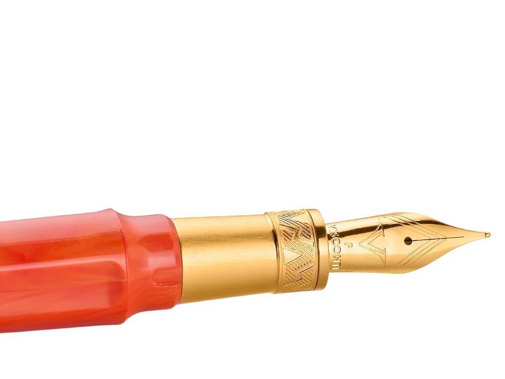 Visconti Mirage Mythos Demeter Fountain Pen, Orange, KP07-20-FP
