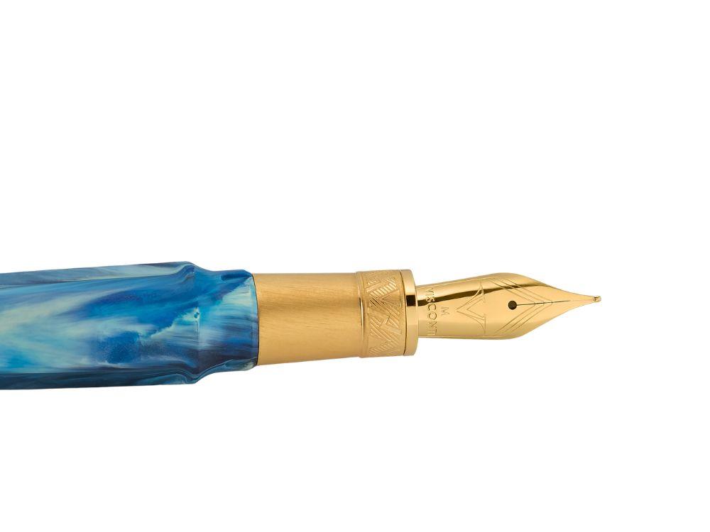Visconti Mirage Mythos Odysseus Fountain Pen, Blue, KP07-23-FP