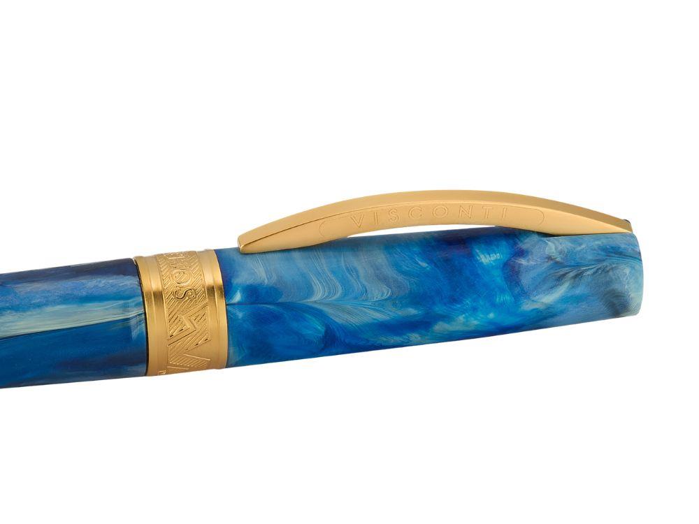 Visconti Mirage Mythos Odysseus Fountain Pen, Blue, KP07-23-FP