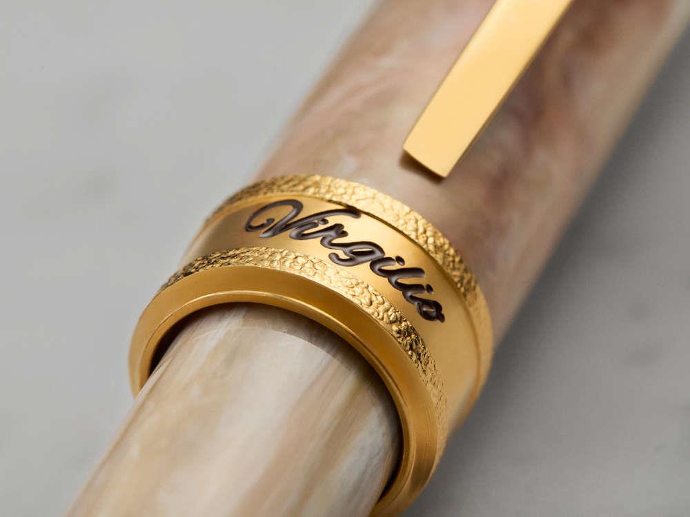 Visconti Comedia Virgilio Fountain Pen, Pink, Gold plated, KP10-53-FP