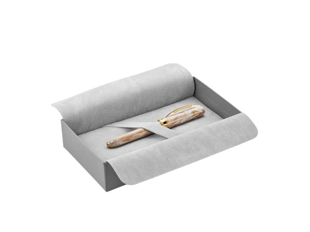 Visconti Comedia Virgilio Rollerball pen, Acrylic, Pink, Gold plated, KP10-53-RB