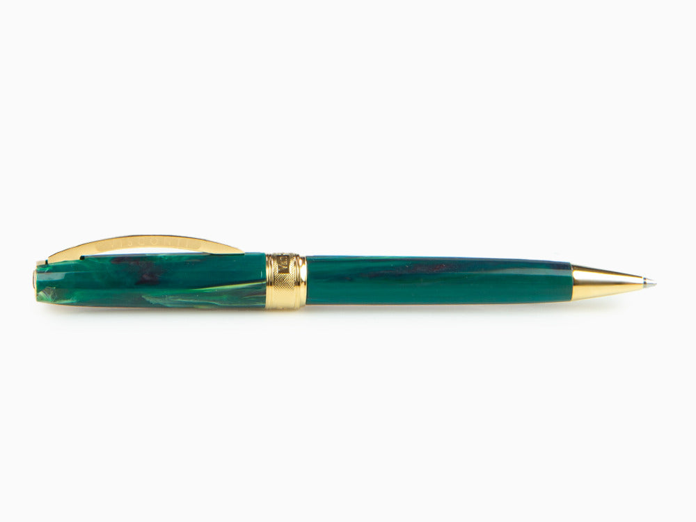 Set Visconti Van Gogh The Novel Reader Ballpoint pen, Resin, Green, KP12-20-BP