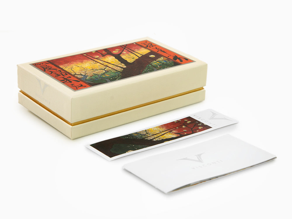 Visconti Van Gogh Flowering Plum Orchard Ballpoint pen, Red, KP12-23-BP