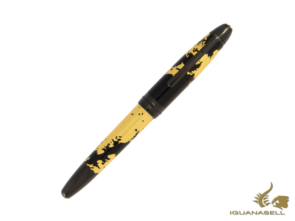 Montblanc Meisterstück Solitaire Calligraphy Fountain Pen, Gold, 119700