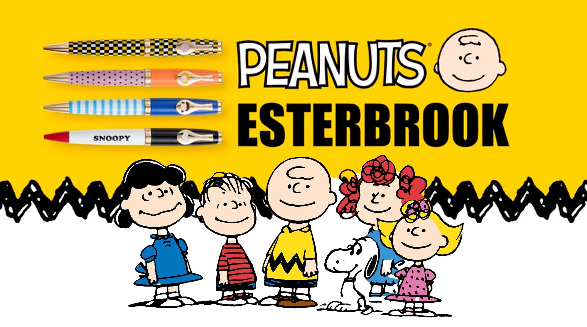 Esterbrook x Peanuts, a lifelong friendship