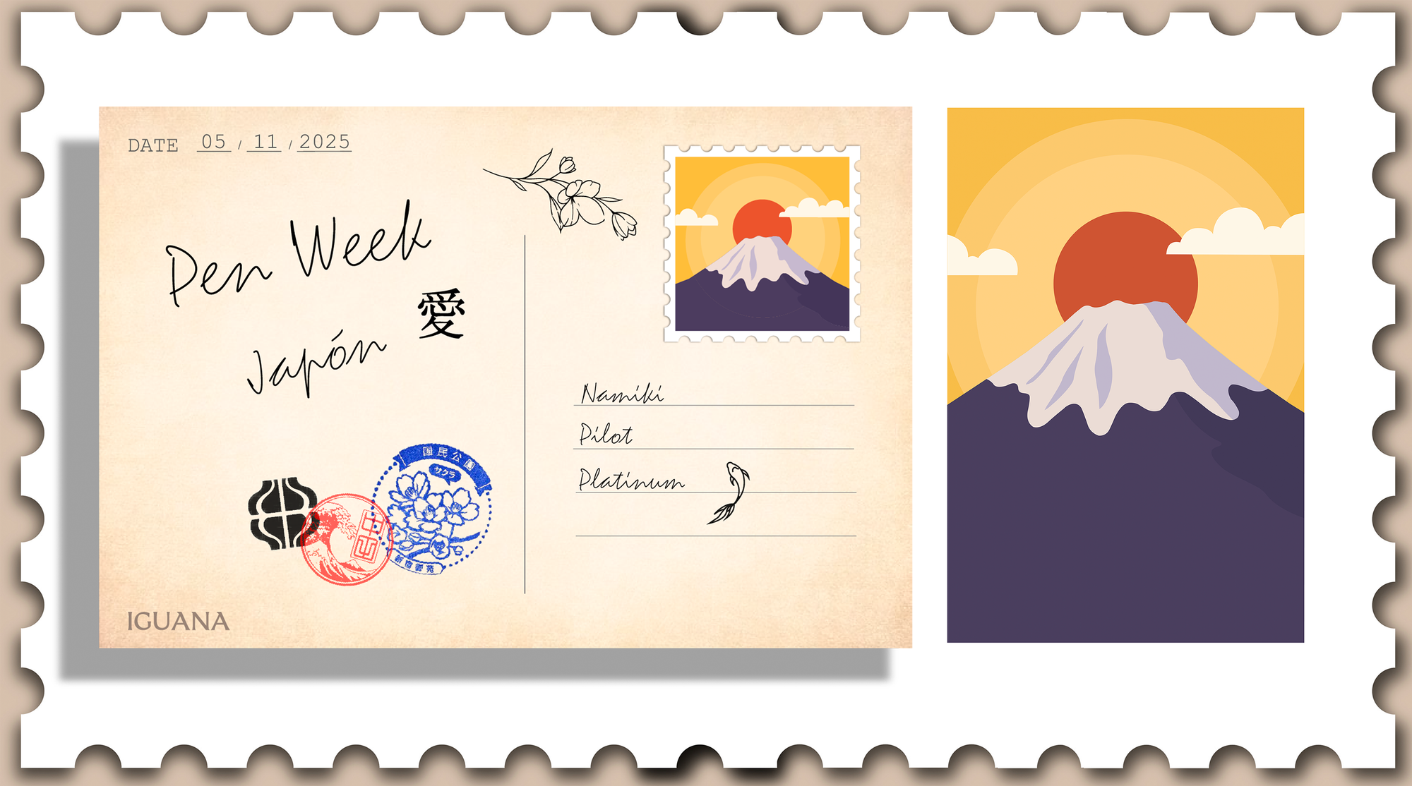 Japan: Writing as an Art – Day 3 Iguana Pen Week