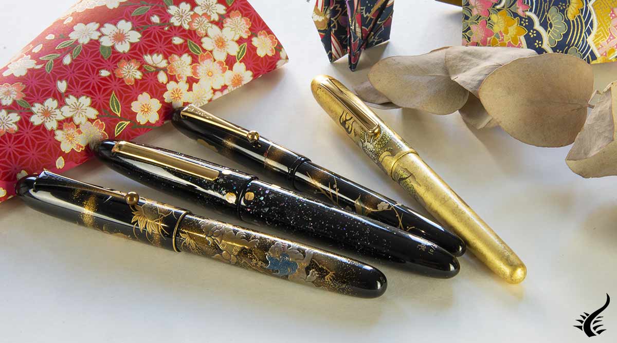 Maki-e fountain pens