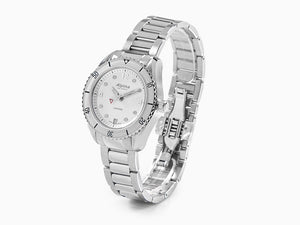 Alpina Comtesse Sport Ladies Quartz Watch, Silver, 36,5 mm, 6 atm, AL-240SD3C6B