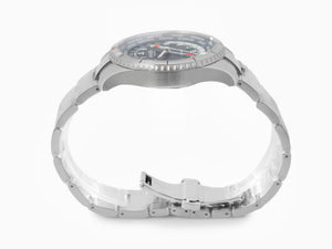 Alpina Startimer Pilot Quartz Worldtimer Watch, 41 mm, Blue, Day, AL-255N4S26B