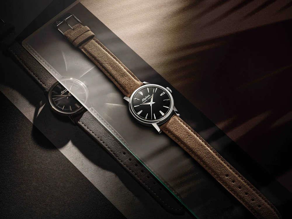 Alpina Heritage Tropic-Proof Handwinding Watch, 34 mm, White, AL-480S2H6