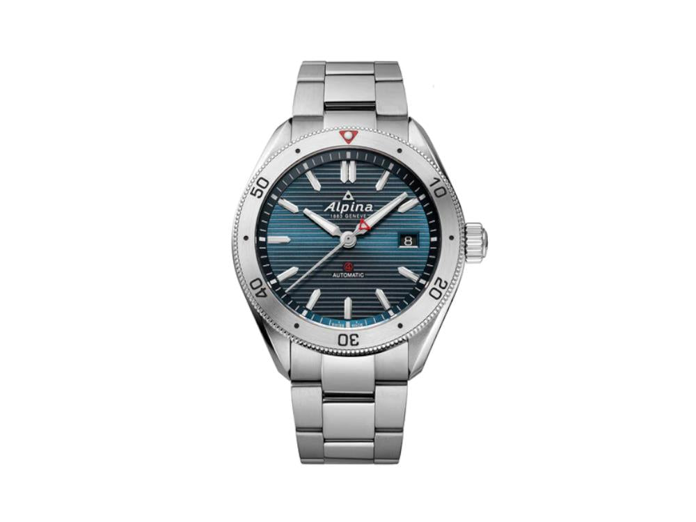 Alpina Alpiner 4 Automatic Watch, Blue, 44 mm, Steel bracelet, AL-525NS4AQ6B
