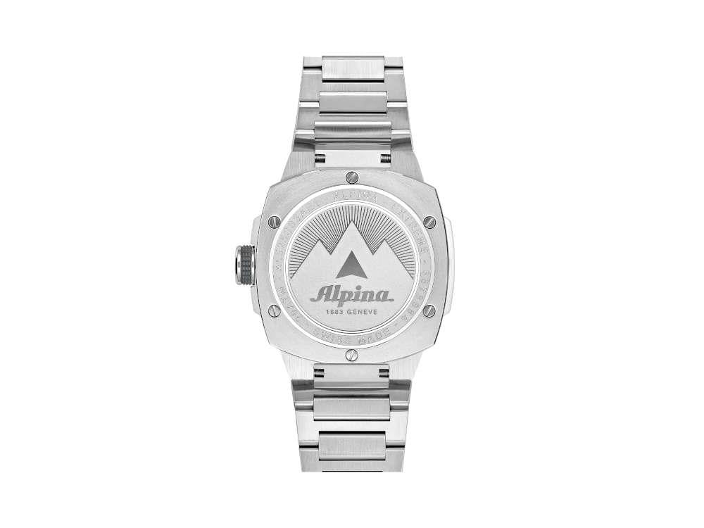 Alpina Alpiner Automatic Watch, Silver, 39x40.50mm, Titanium, AL-525S3AE1B