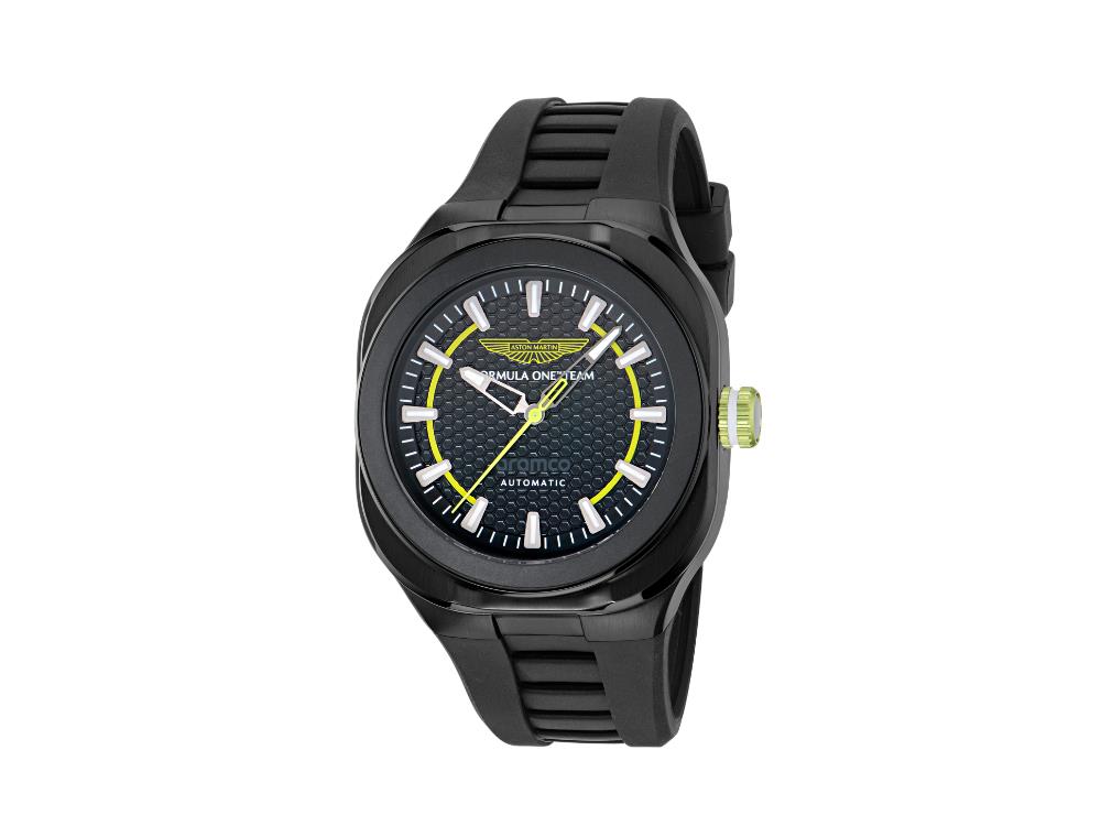 Aston Martin F1 Team CMB Automatic Watch, Black, 42 mm, MTFC1F601