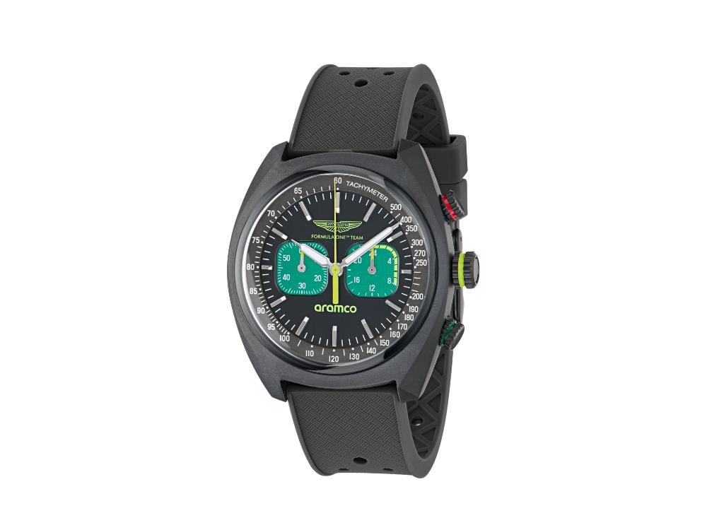 Aston Martin F1 Team DWF Quartz Watch, Black, 40 mm, Chronograph, MTFD2F602